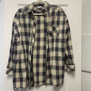 Gianni Bini oversized flannel